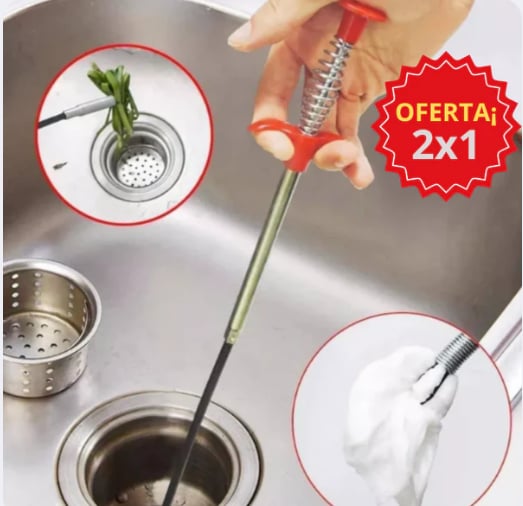 SONDA DESTAPA CAÑERIA  2X1